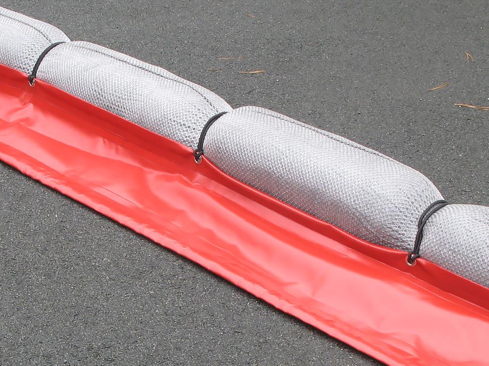 Barrage absorbant hydrocarbures réutilisable avec jupe pvc._0