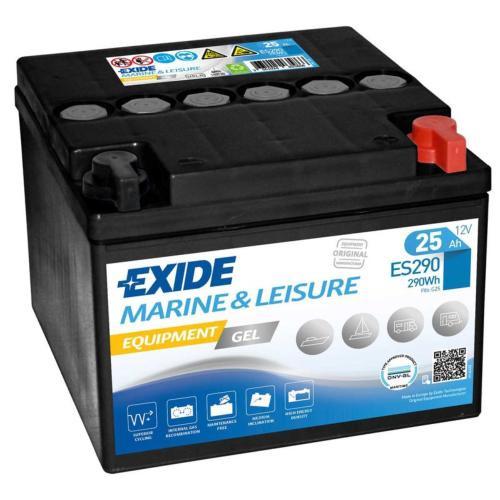 Batterie exide GEL marine ES290 g25 12v 25ah_0