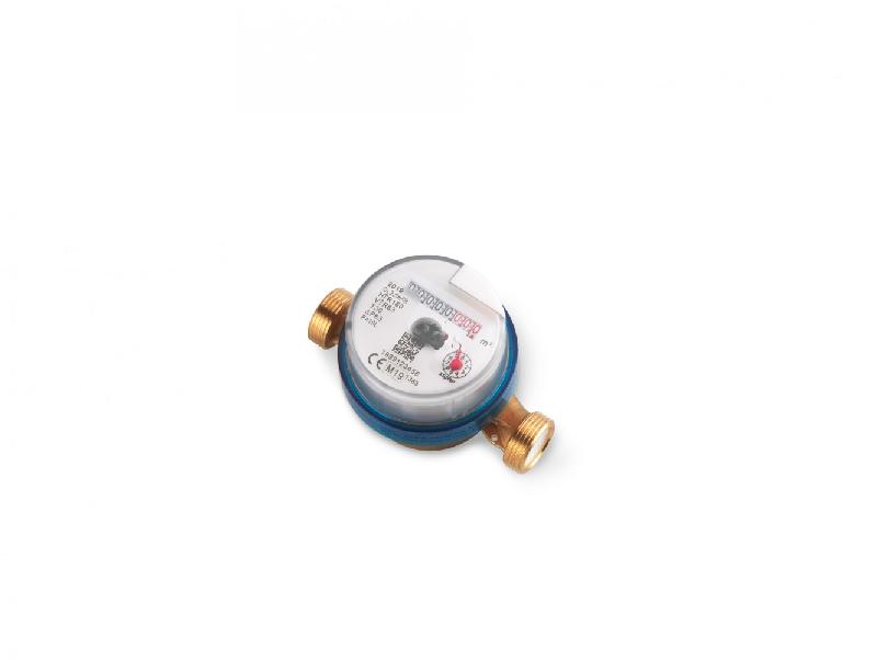 Compteur divisionnaire jet unique eau froide R100 - 20 x 27 - Précision toutes positions - Cadran sec transmission magnétique_0