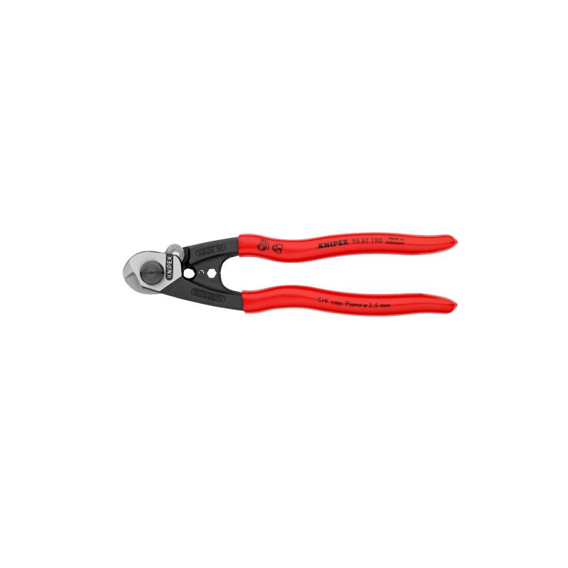 Coupe-câbles Forgé 190 mm Knipex  | 95 61 190_0