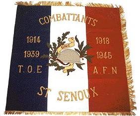 Drapeaux & fanions brodés - broderie cannetille double face - dimensions personnalisables_0