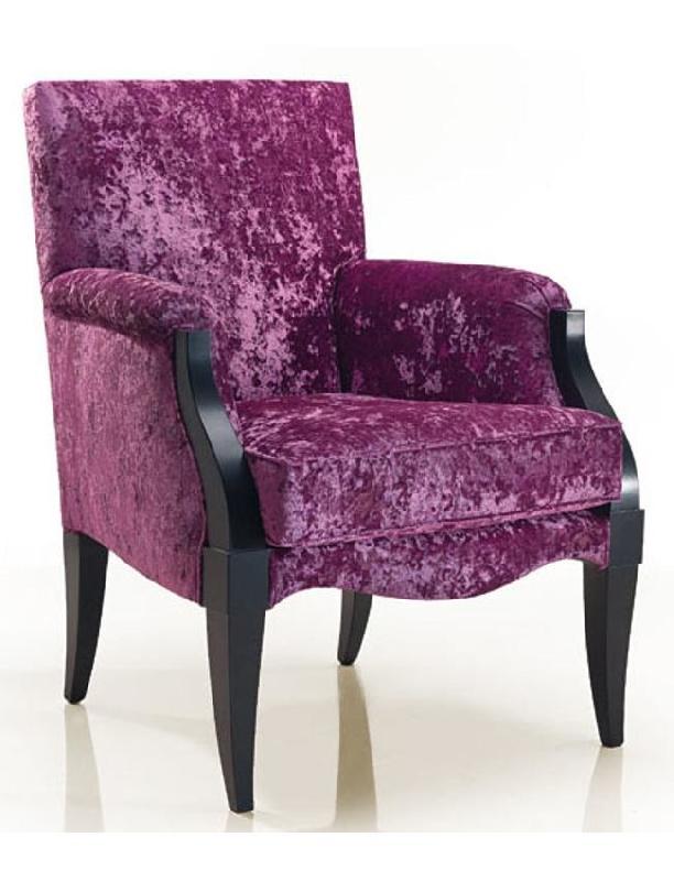 Fauteuil Sofia - Assise coussin, dos et accoudoirs rembourrés_0