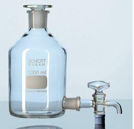 Flacon à décanter avec robinet RIN et bouchon RIN - AS70286 - 10000ml - col 60/46 - robinet 29/32_0