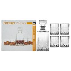 Lot de 8 Verres Whisky x4 avec Bouteille Maitre Chef - COFFWH001_8_0