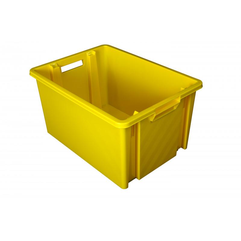 Novabac 54 litres jaune - empilable et emboitable NOVAP | 5201947_0