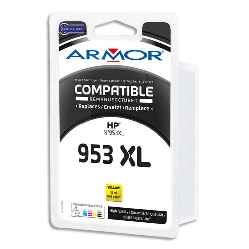 Armor cartouche compatible jet d'encre jaune hp 953xl b20660r1_0