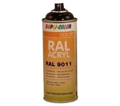 PEINTURE ACRYLIQUE BRILLANT RAL 9011 NOIR GRAPHITE