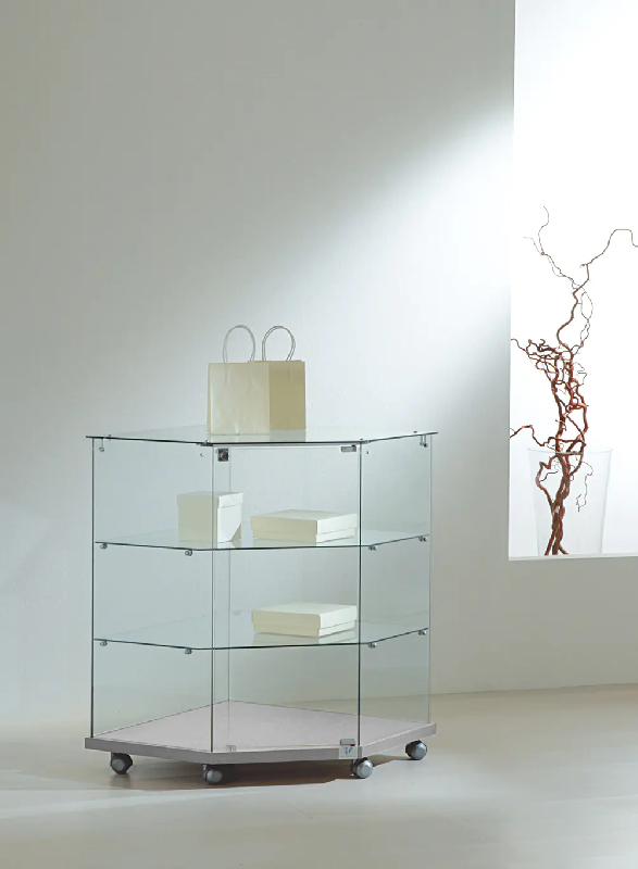 Petite vitrine d'angle 7/90va - gris_0