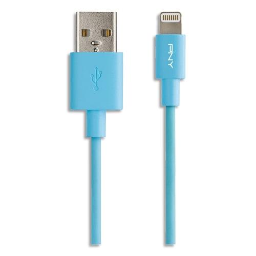 PNY câble USB 2.0 vers Lightning - 1,20m - Référence C-UA-LN-B01-04_0