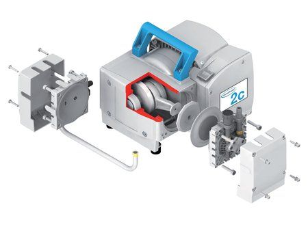 Pompe atex - vacuubrand - trois étages jusqu'à 1.5 mbar_0