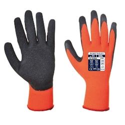 Portwest - Gants anti froid enduit latex antidérapant Orange / Noir Taille 11 - orange 5036146007028_0