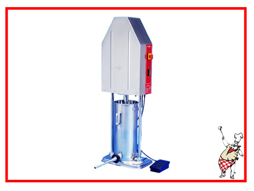 Poussoir à saucisses hydraulique VILLA ST13 - inox, 13L, pédale, 90 bars_0