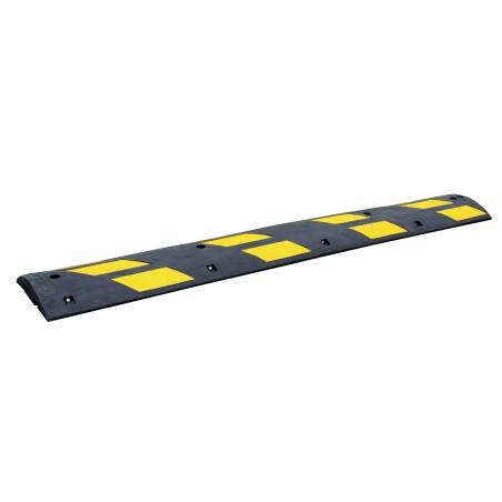Ralentisseur de vitesse en caoutchouc EASYSPEED - L 1830mm x H 75mm - Noir/Jaune - haute visibilité_0