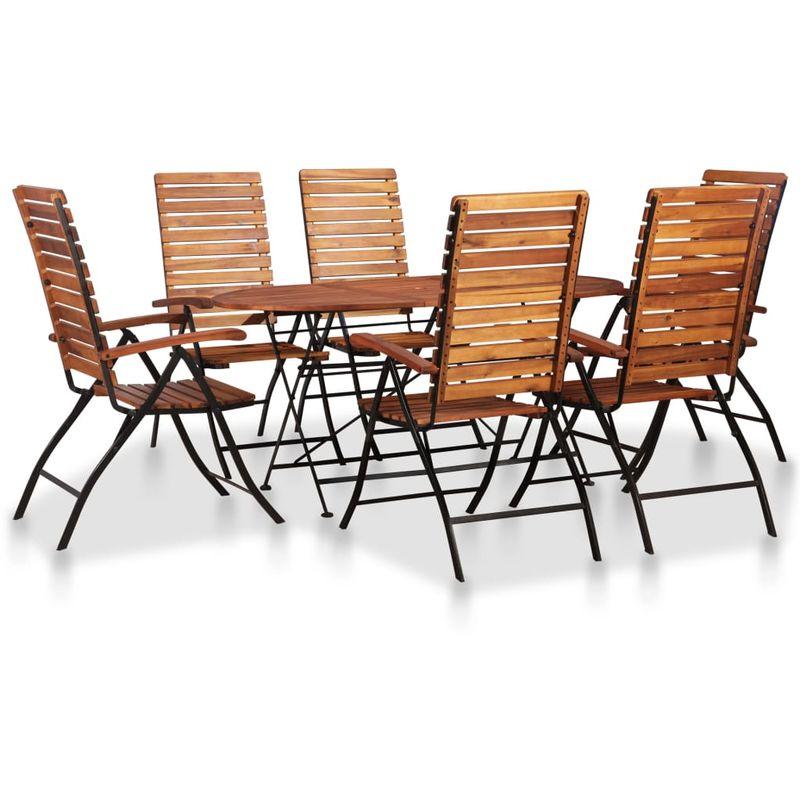 Salon De Jardin 3 Pcs Bois D Acacia Massif Vidaxl Comparer Les Prix De Salon De Jardin 3 Pcs Bois D Acacia Massif Vidaxl Sur Hellopro Fr