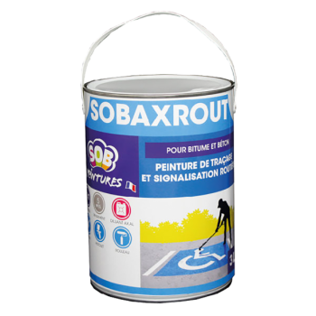 Peinture pour traçage solvantée - Réf. AG02283 - Sobaxrout - SOB_0