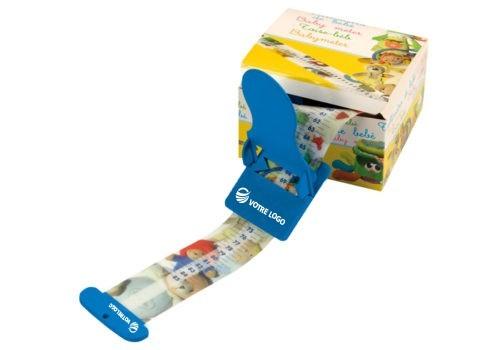 Toise bébé personnalisée - avec curseur pieds et tête - mesure jusqu'à 85 cm_0