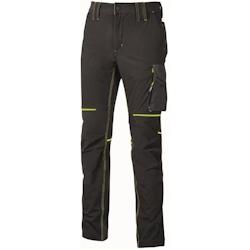 U-Power - Pantalon de travail Slim noir WORLD Noir Taille L - L noir 8033546425251_0