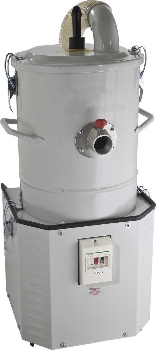 Aspirateur industriel fixe - Aspiration continue DBFV30 MASTER avec moteur silencieux et filtre haute efficacité_0