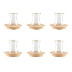 Aulica Tasses A The - Lot De 6 - transparent verre 823817_0