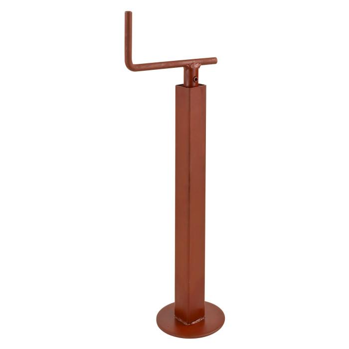 Béquille carrée pour remorque 40x40 mm - charge 250 kg / levée 175 mm_0