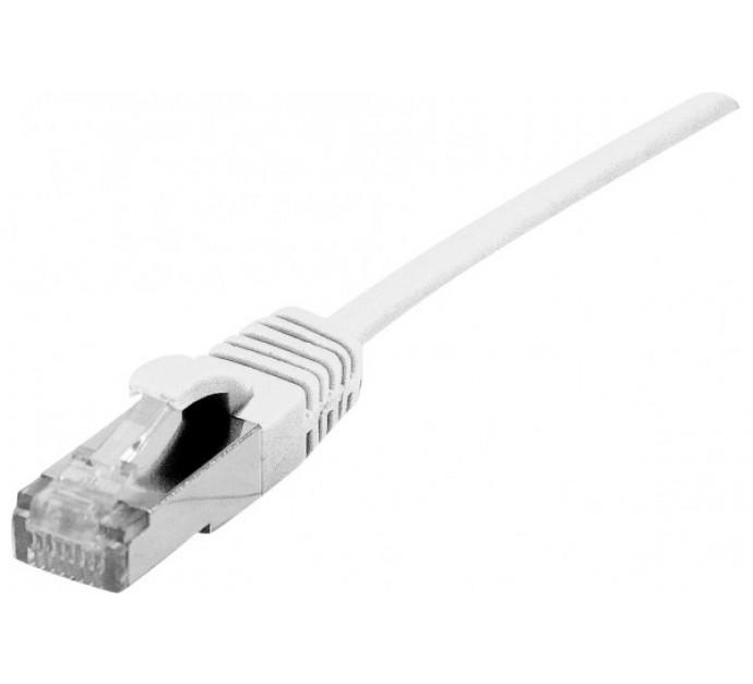 Dexlan cordon RJ45 Cat 6A S/FTP ultra-fin LS0H blanc - 1m - 858744_0