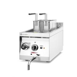 Hendi Cuiseur de pâtes avec 400V 3500W et 2 paniers Robinet de vidange en acier inoxydable - inox 238899_0