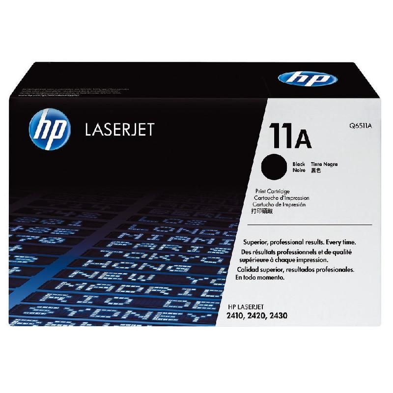 HEWLETT PACKARD TONER ORIGINAL 11A (Q6511A) - COULEUR: NOIR