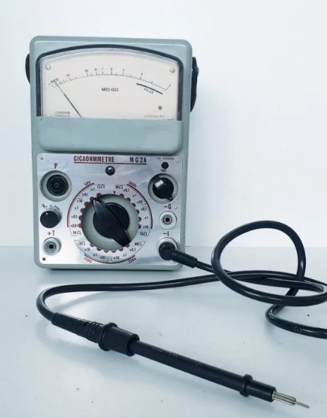 Mg2a - giga-ohmmètre Chauvin Arnoux - modèle GigaOhmmeter_0