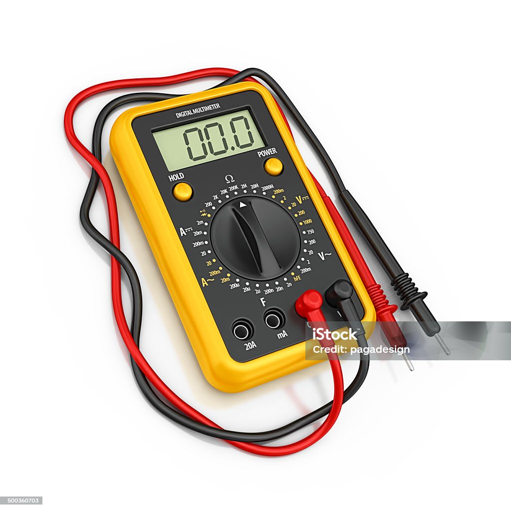Multimètre numérique compact et durable - C2M Technology - Précision pour tension, courant et résistance_0