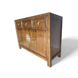 OPIUM OUTLET Asia Meubles Commode Buffet Armoire de mariage sideboard console chiffonnier 33083 marron asiatique chinois oriental entièrement monté_0