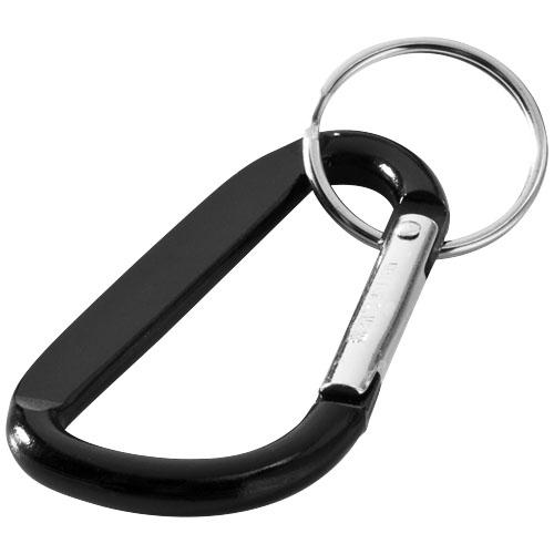 Porte-clés publicitaire mousqueton Timor 11808500 - aluminium_0
