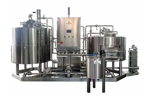 Salle de brassage 3 cuves pour la production de 1000 litres de moût de bière fini -COMPACT PRO 10HL_0