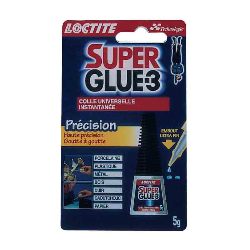 Super Glue 3 Précision 5 g - Colle cyanoacrylate liquide de la marque Loctite_0