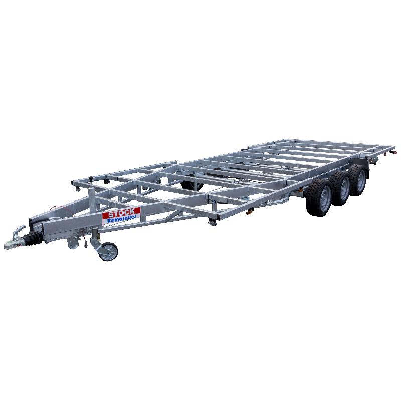 TH 6m60 x 2m44 Plateau 3 x essieux 1350 kg_0