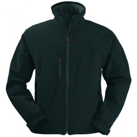 Veste noire YANG Softshell - déperlant et respirant - COVERGUARD | 5YANB_0