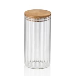 Bocal hermétique Dorothea 0,9L -  90 cl Transparent Rond Verre Kela 9x9 cm - transparent 4025457152832_0