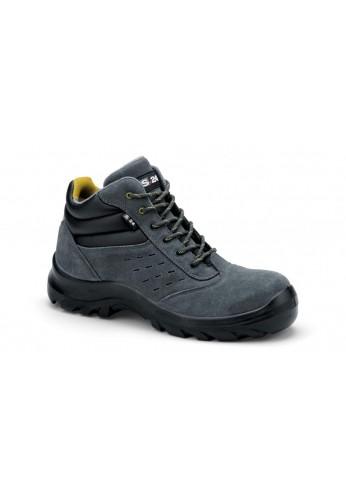 Chaussure de sécurité montante COPA S1P S24 - cuir croûte velours, embout composite et semelle anti-perforation_0