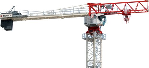CTT 332-16 Flat Top - Grue à tour Terex - Capacité de levage max. 16 t (17,6 t US) - Flèche 75 m_0