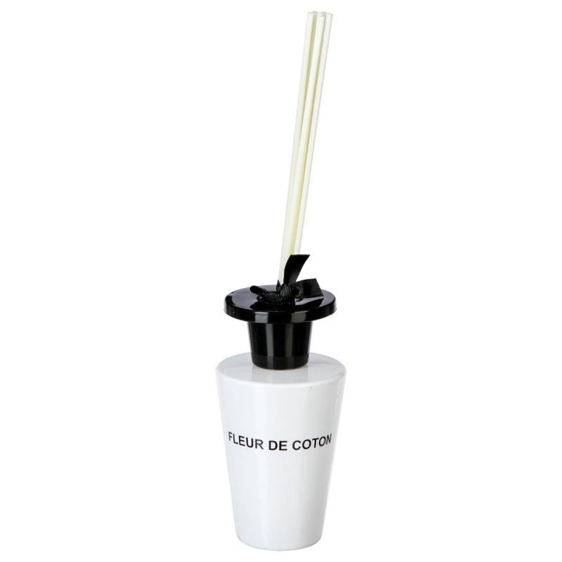 Diffuseur de parfum 150ml Fleur de Coton - 6 bâtons inclus - Paris Prix_0