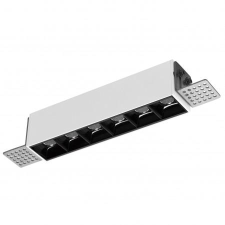 Encastré au plafond LED SMD 25W - 4000K - Blanc trimless - 2655 lm - Longueur 225 mm - Aluminium - IP20_0