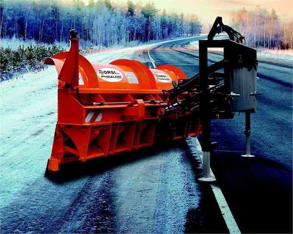 Futura 24 - lame à neige spéciale Orsi - acier monolithique avec système d'amortissement hydraulique_0