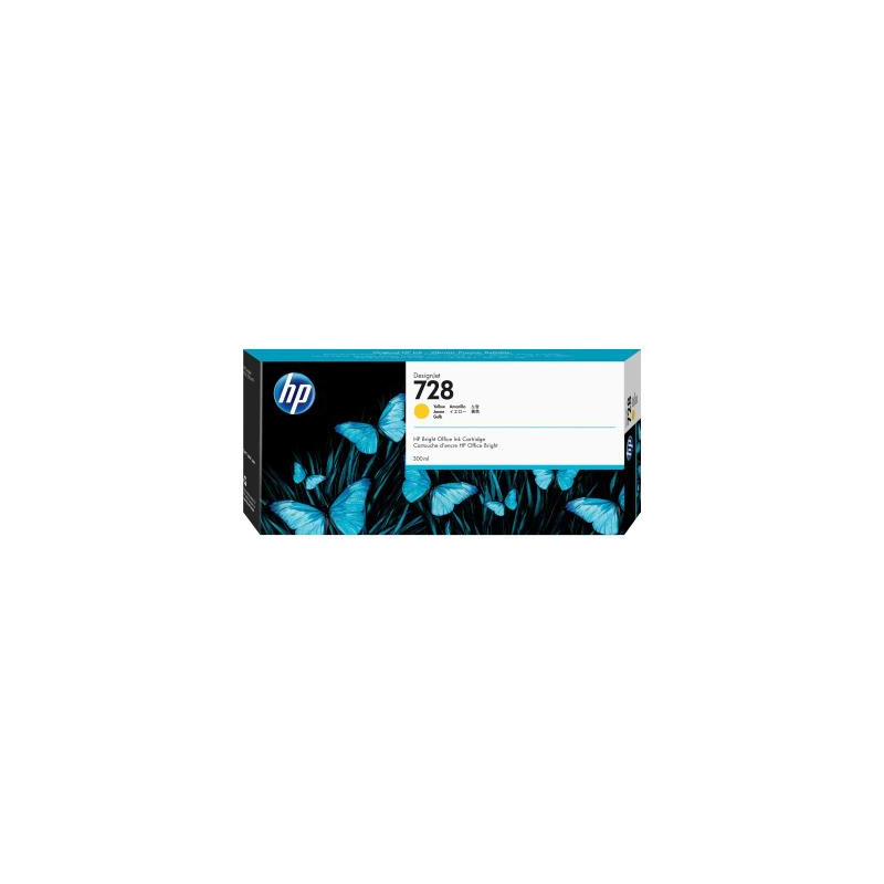 Hp Ink No 728 Hp728 Hp 728 Yellow Gelb (f9k15a) - 0889894377913_0