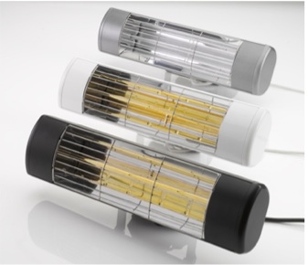 Chauffage infrarouge d'extérieur HLW15 - électrique - étanche - 1500W à 3000W - IP55_0