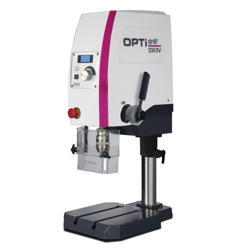 Perceuse d'établi Optimum DX13 V - 3020150 - Variateur et haute précision_0