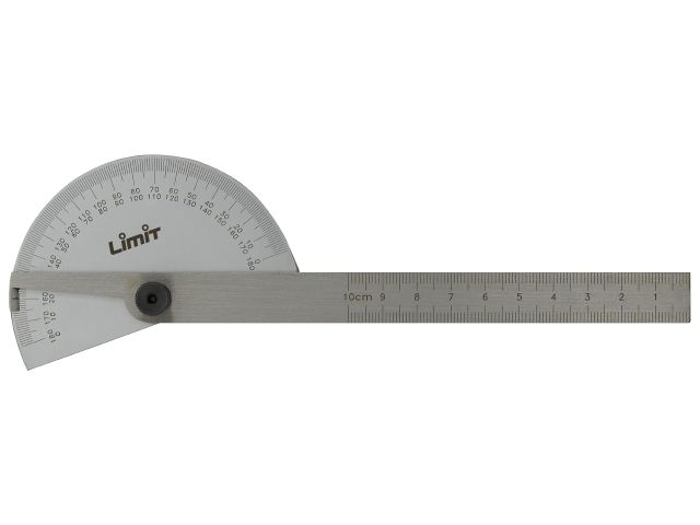 Lot De 5 Rapporteurs En Plastique Incassable 180° - 12 Cm, Pour école Et Bureau