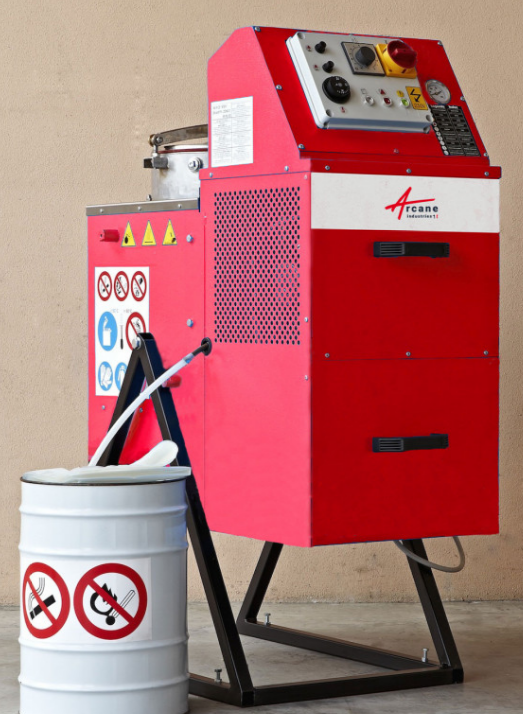 Recycleur - régénérateur de solvant industriel avec réservoir et couvercle en acier inox - 30L - Ref: REGESOLV IA30 3G_0