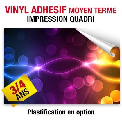 VINYL ADHÉSIF MOYEN TERME AU M2