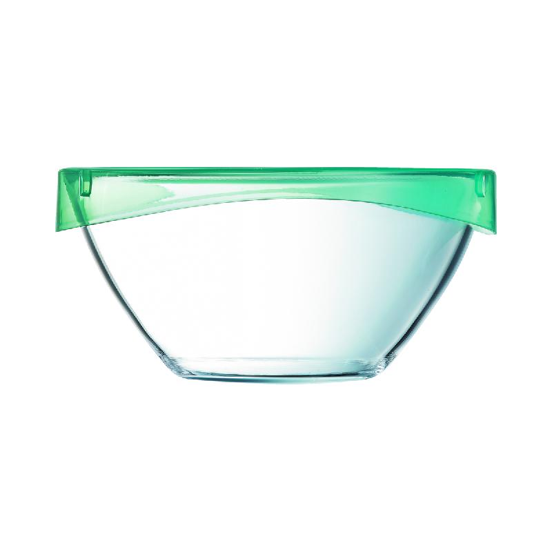 SALADIER TRANSPARENT VERRE Ø 17 CM KEEP'N BOX LUMINARC