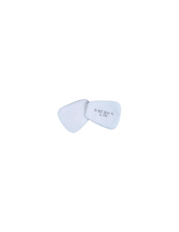 SACHET DE 2 FILTRES À PARTICULES SÉRIE 6000 P3 R - 3M - 7000032083