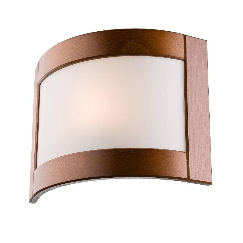 LAMKUR APPLIQUE MURALE ZANNA EN BOIS HAUTEUR 22 CM RUSTIQUE